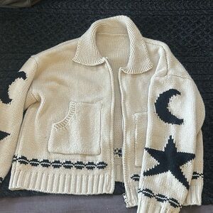 Moon and star sweater